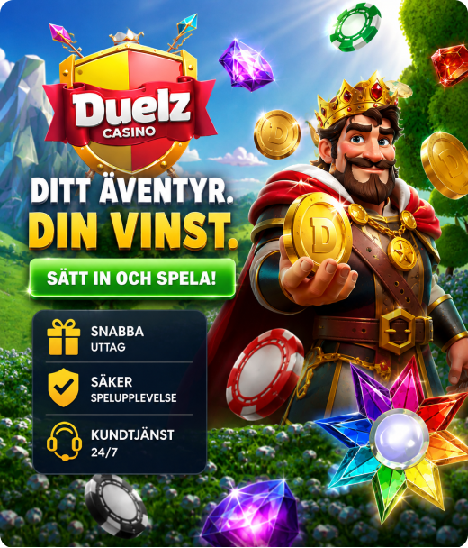 Duelz Casino registreringsbanner